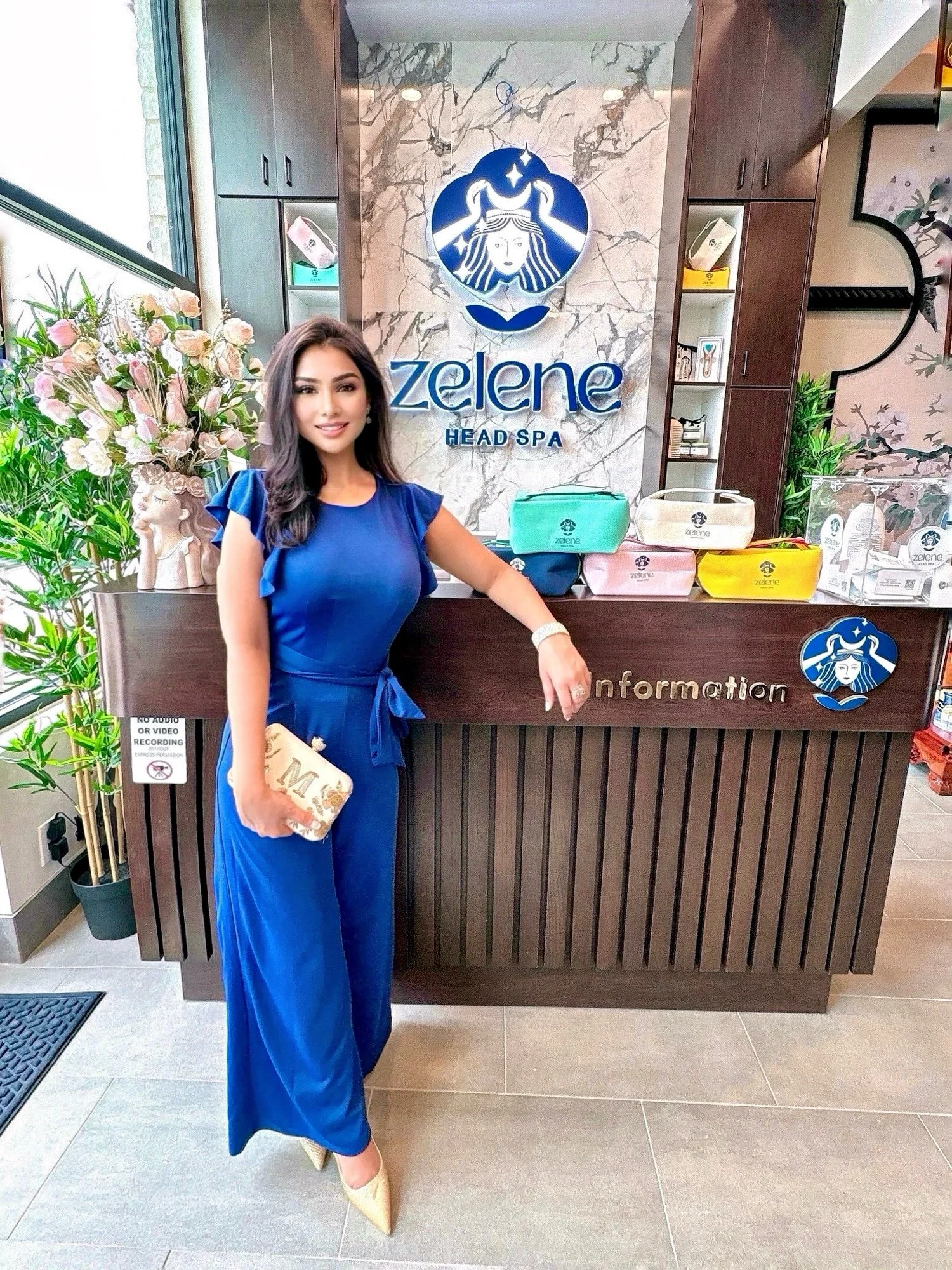 Moazzma Hunain | co-owner & investor of Zelene Head Spa - America's first scalp center head spa franchise