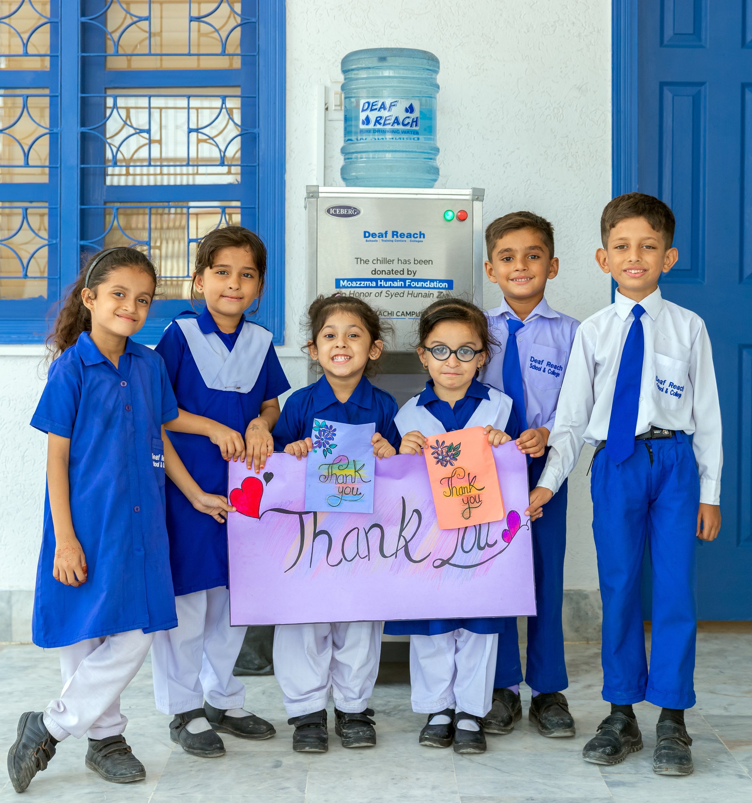 Moazzma Hunain Foundation - impact in Pakistan for Deaf Reach Campuses