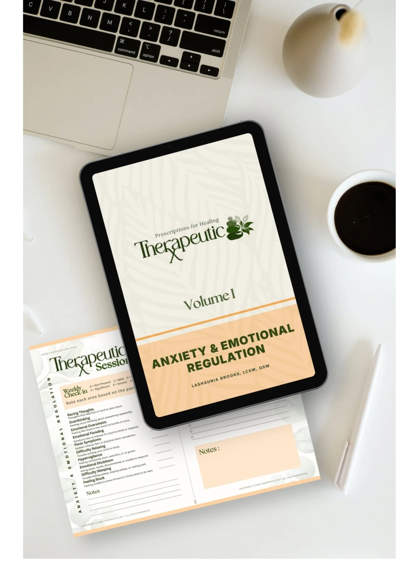 Therapeutic Rx™ Digital Toolkit—Volume I: Anxiety & Emotional Regulation