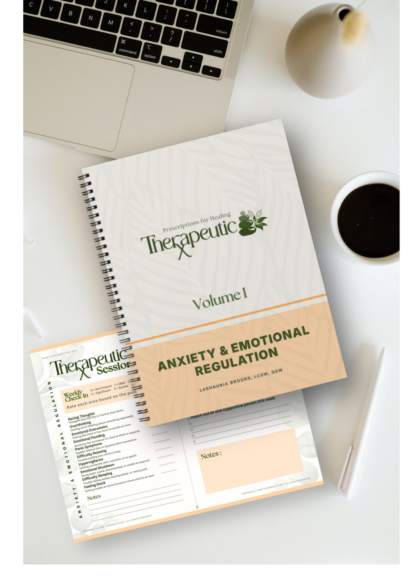 Therapeutic Rx™ Print Toolkit—Volume I: Anxiety & Emotional Regulation [PRE-SALE]