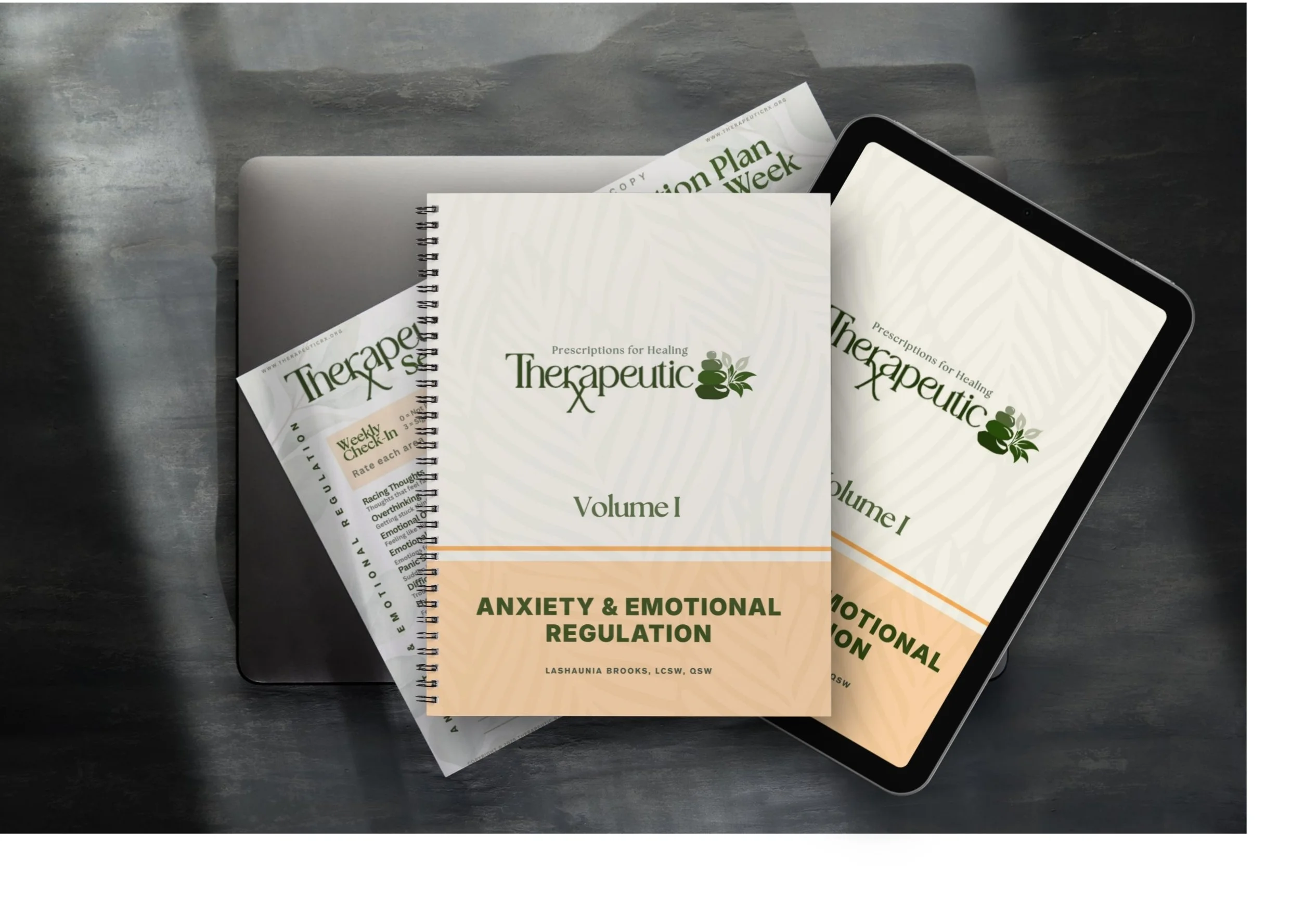 Therapeutic Rx™ Print toolkit—Volume I: Anxiety & Emotional Regulation [PRE-SALE]