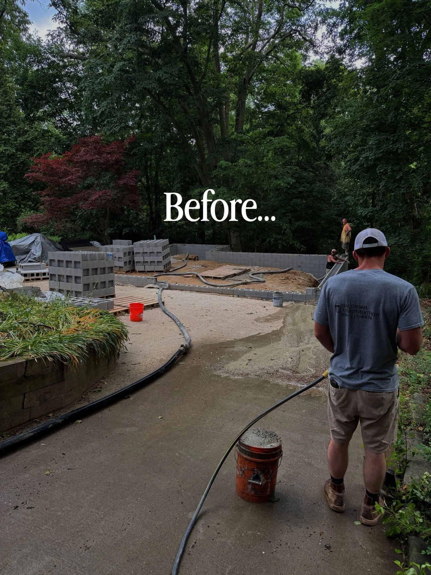 We&rsquo;re still putting the finishing touches on this custom garage build in Charleston, WV (gutters, etc.), but had to share the before and after so far! ✨

Let us handle your next custom build 👀🔨.

#designbuild #custombuild #newgarage #garage #