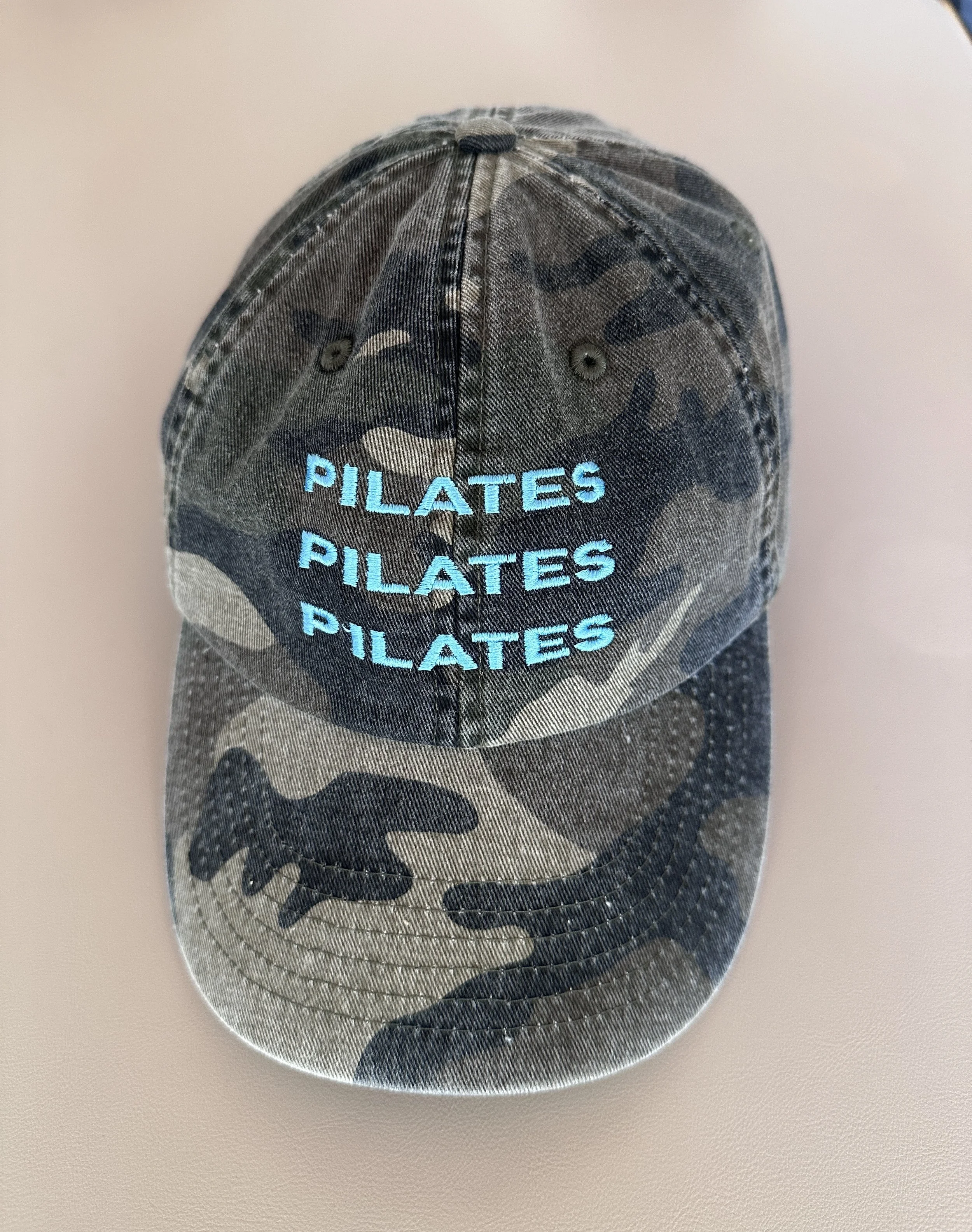 TPL Pilates Cap Camo.JPG