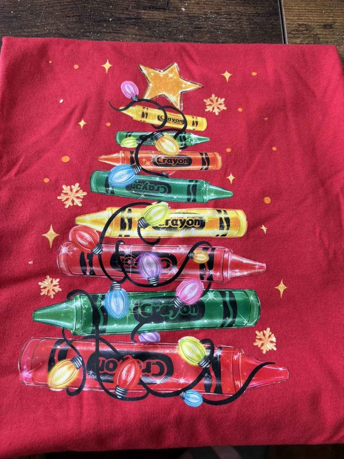 Crayon Tree Tee