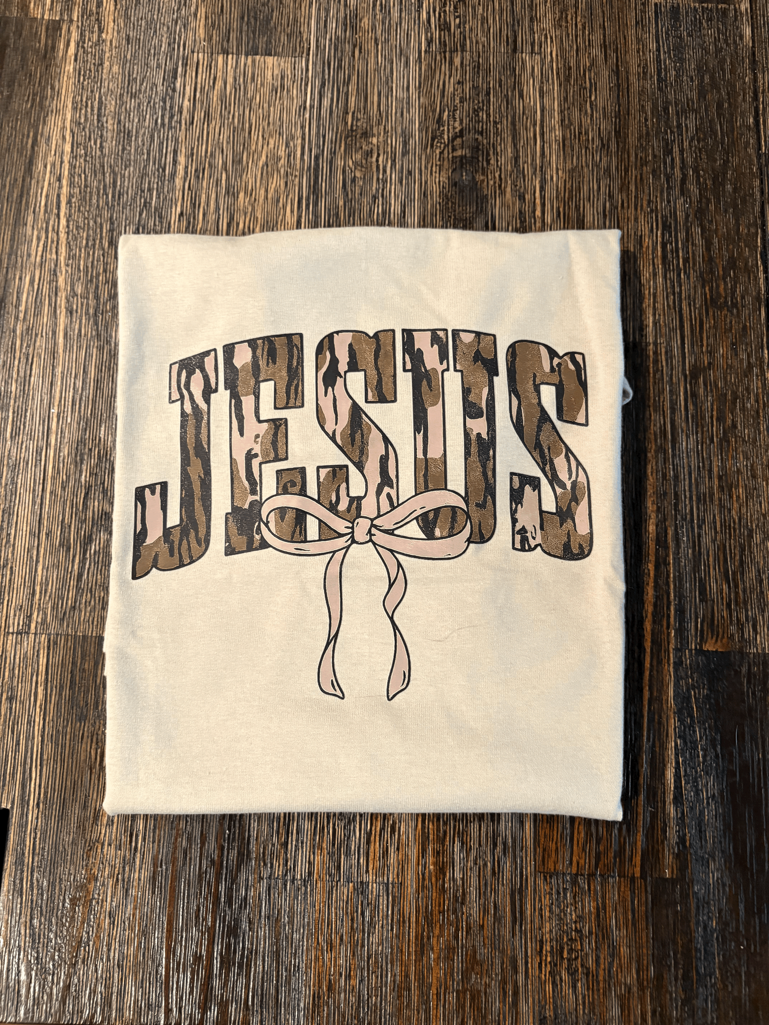 Jesus Camo Tee