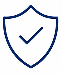 Shield with Checkmark Icon