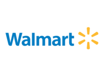 Walmart logo with blue text and a yellow spark symbol