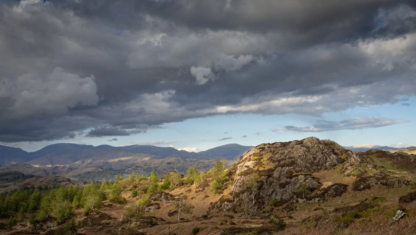 Dramatic Lakeland View Color Photograph Print