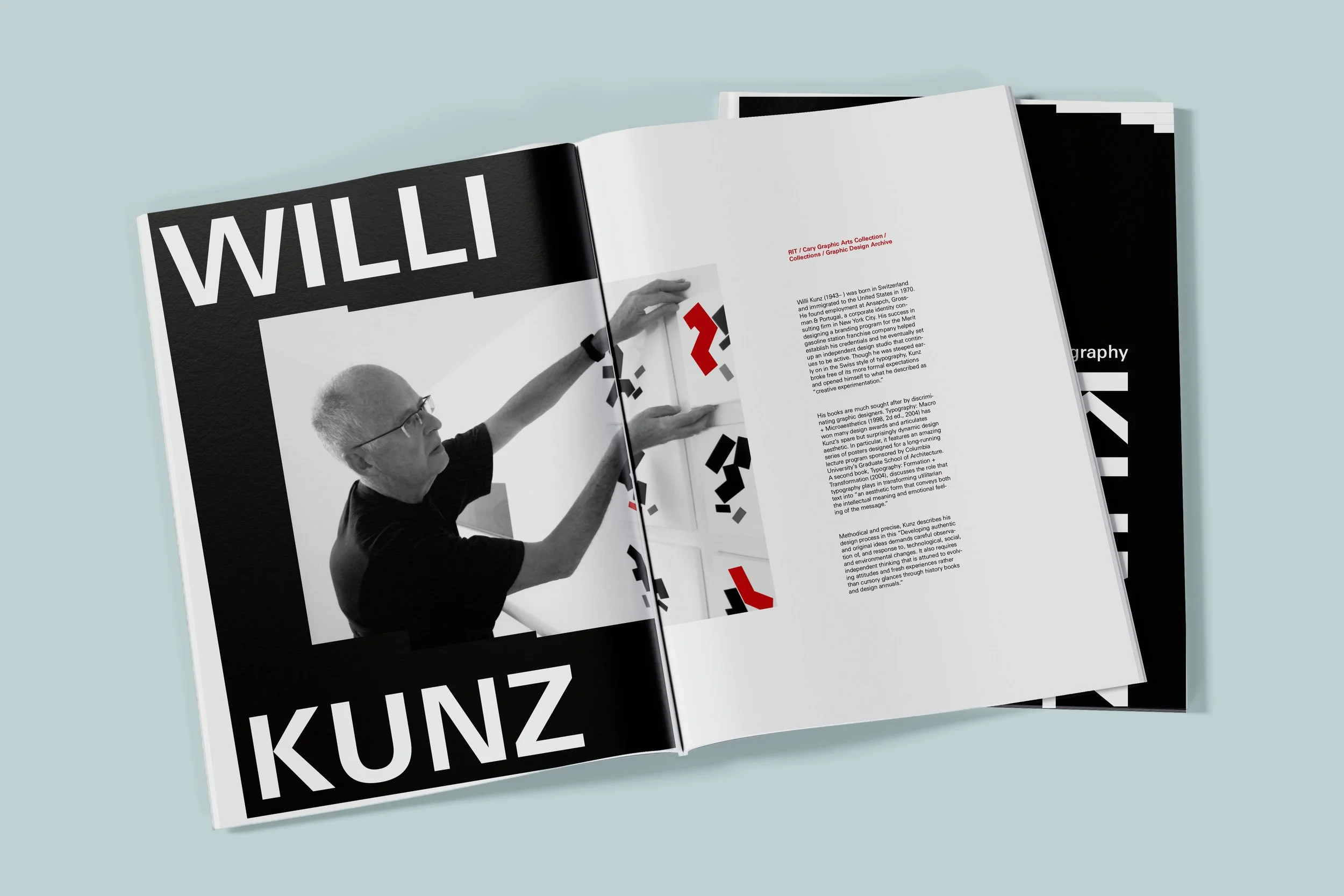 Willi Kunz: Architectural Typography