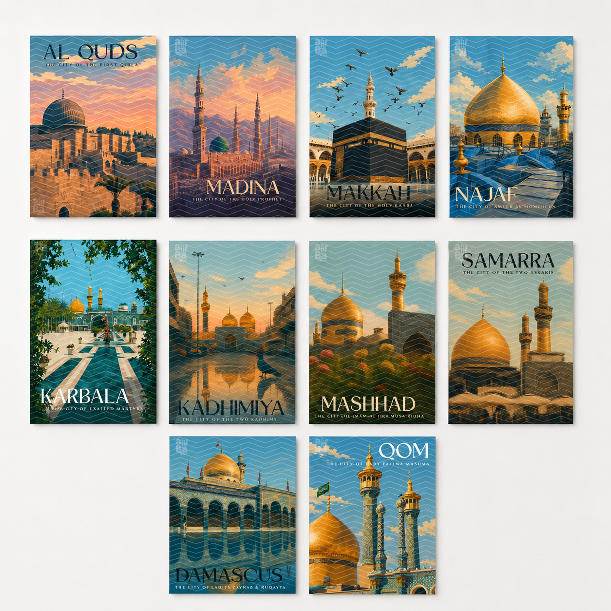 Cities of Devotion- 11x17 Posters