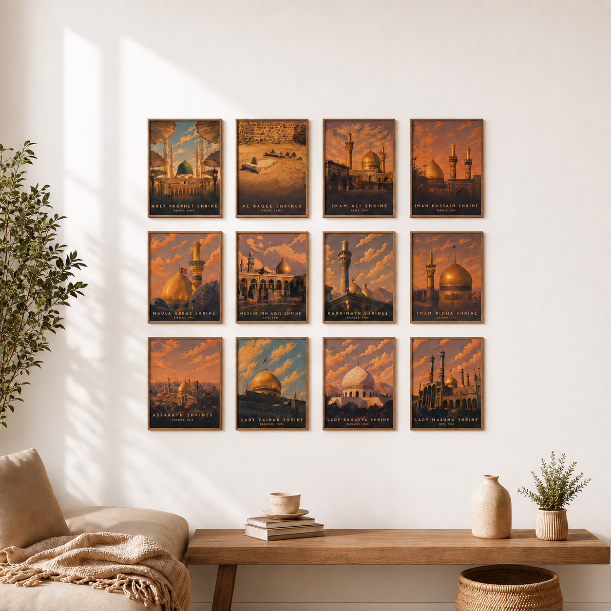 In the Shadow of the Shrines- Poster Pack