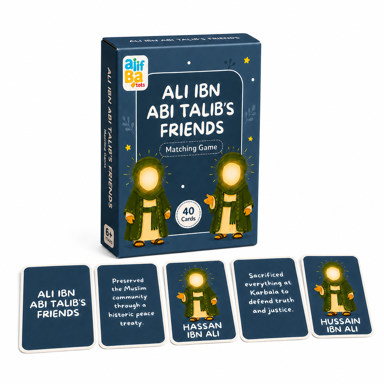 Ali Ibn Abi Talib’s Friends Memory Matching Game