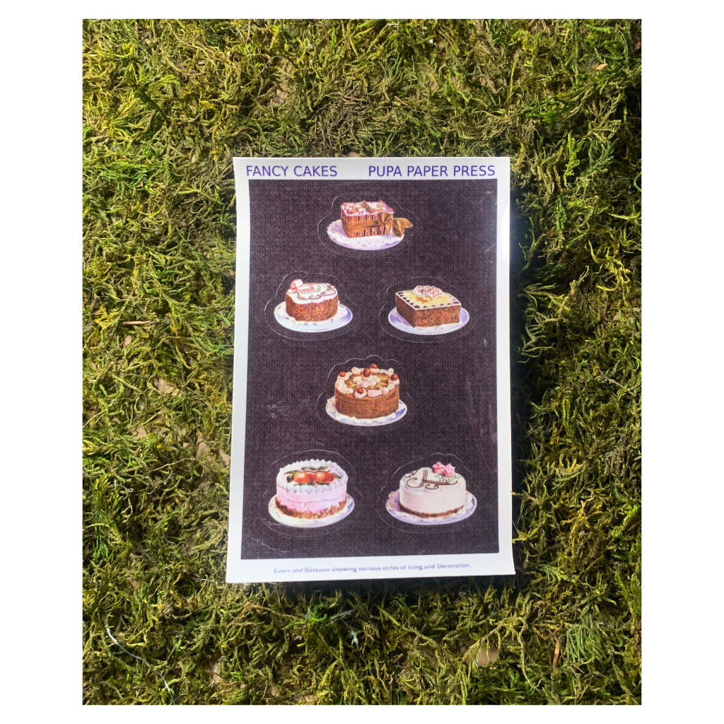 Cakes Sticker Sheet