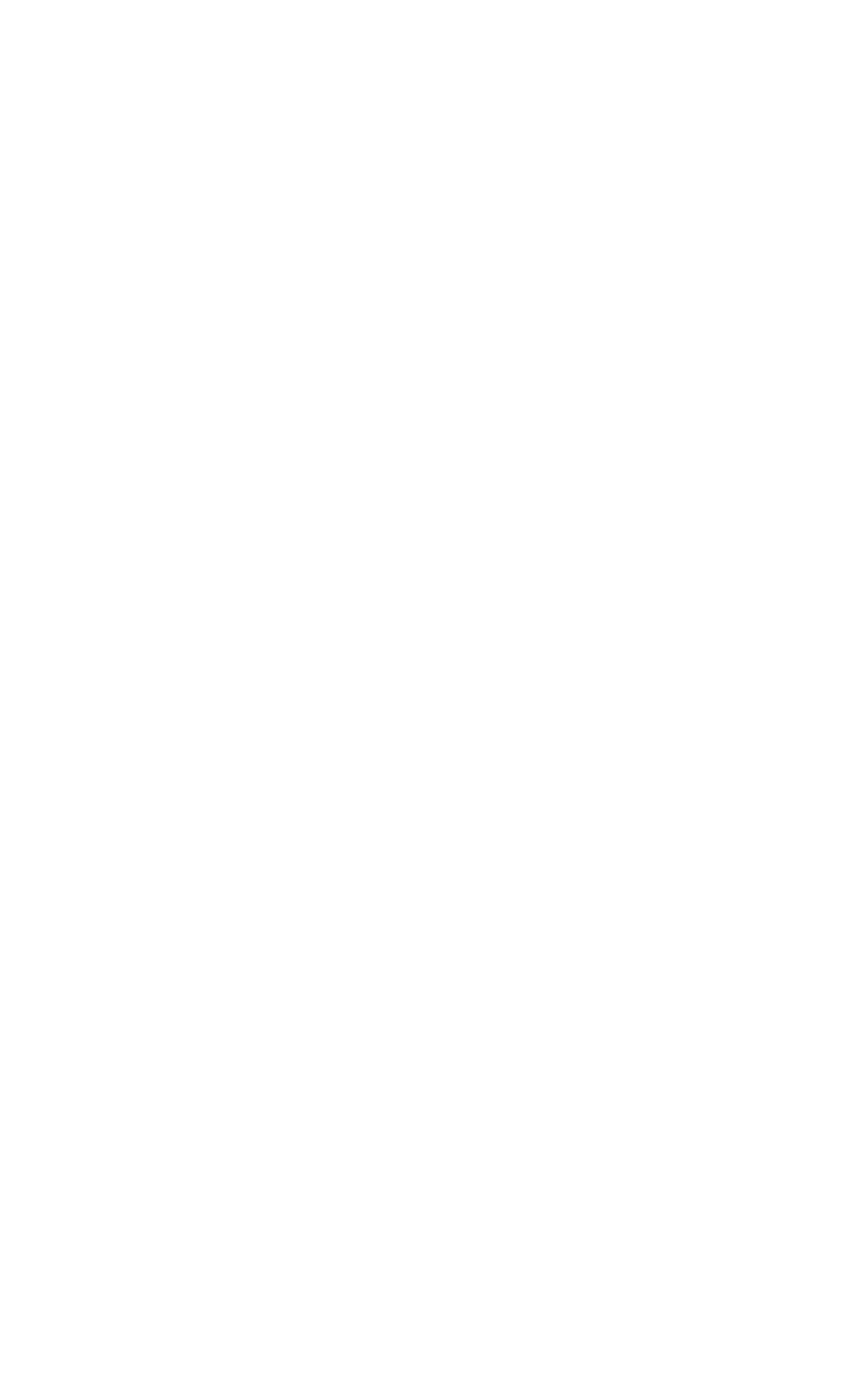 Black background with white concentric circles and curved lines.