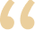 Stylized gold quotation marks on a black background