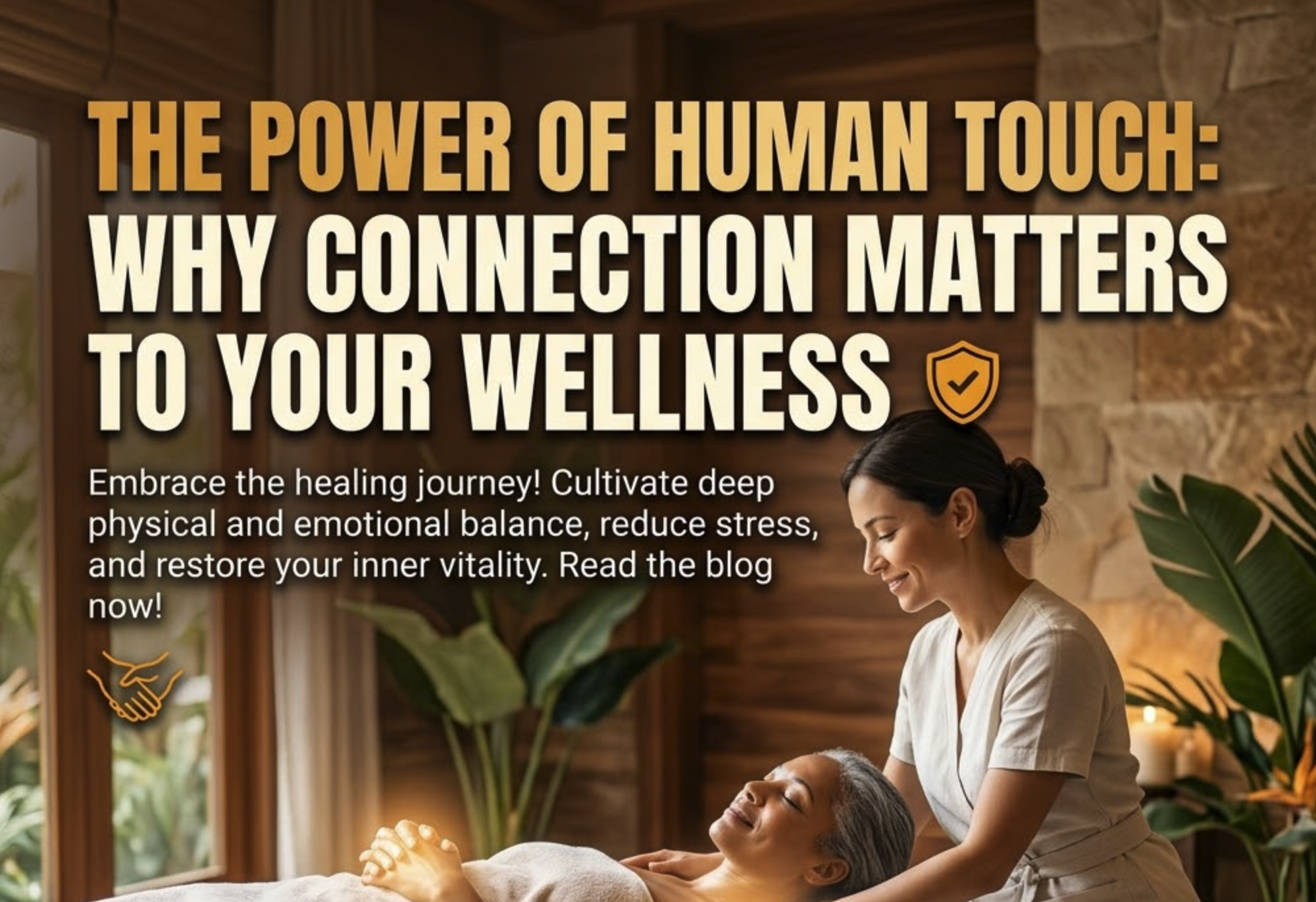 The Power of Human Touch: Why Connection Matters to Your Wellness