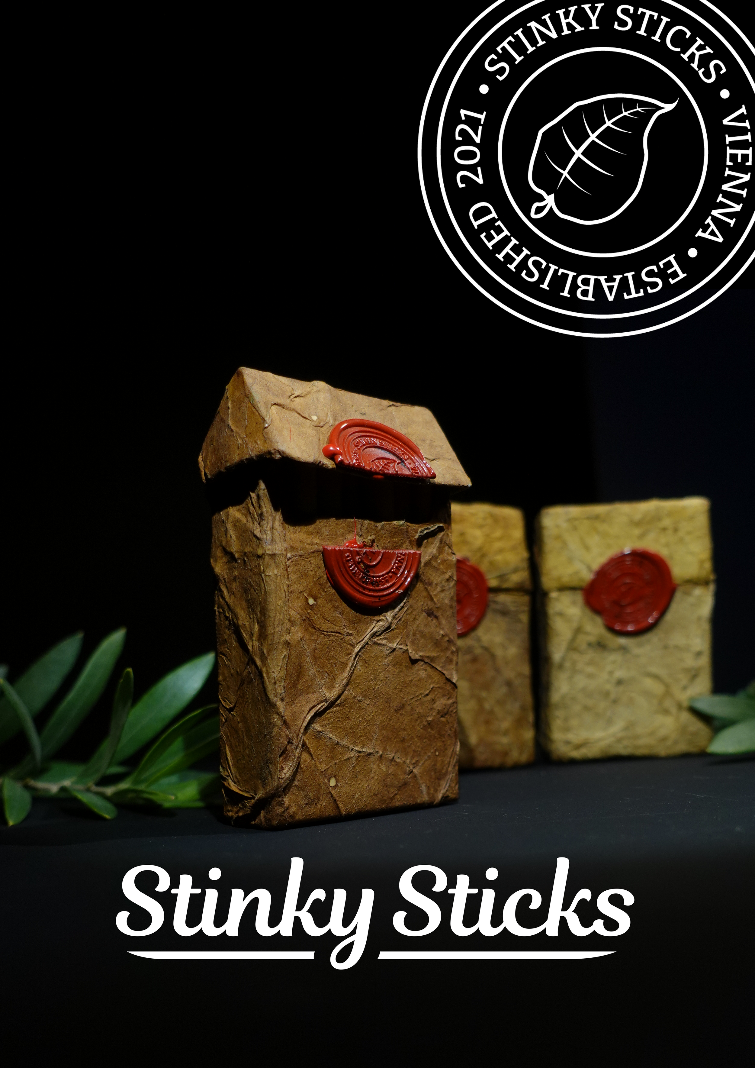 Stinky Sticks, Packaging und Branding Projekt 03