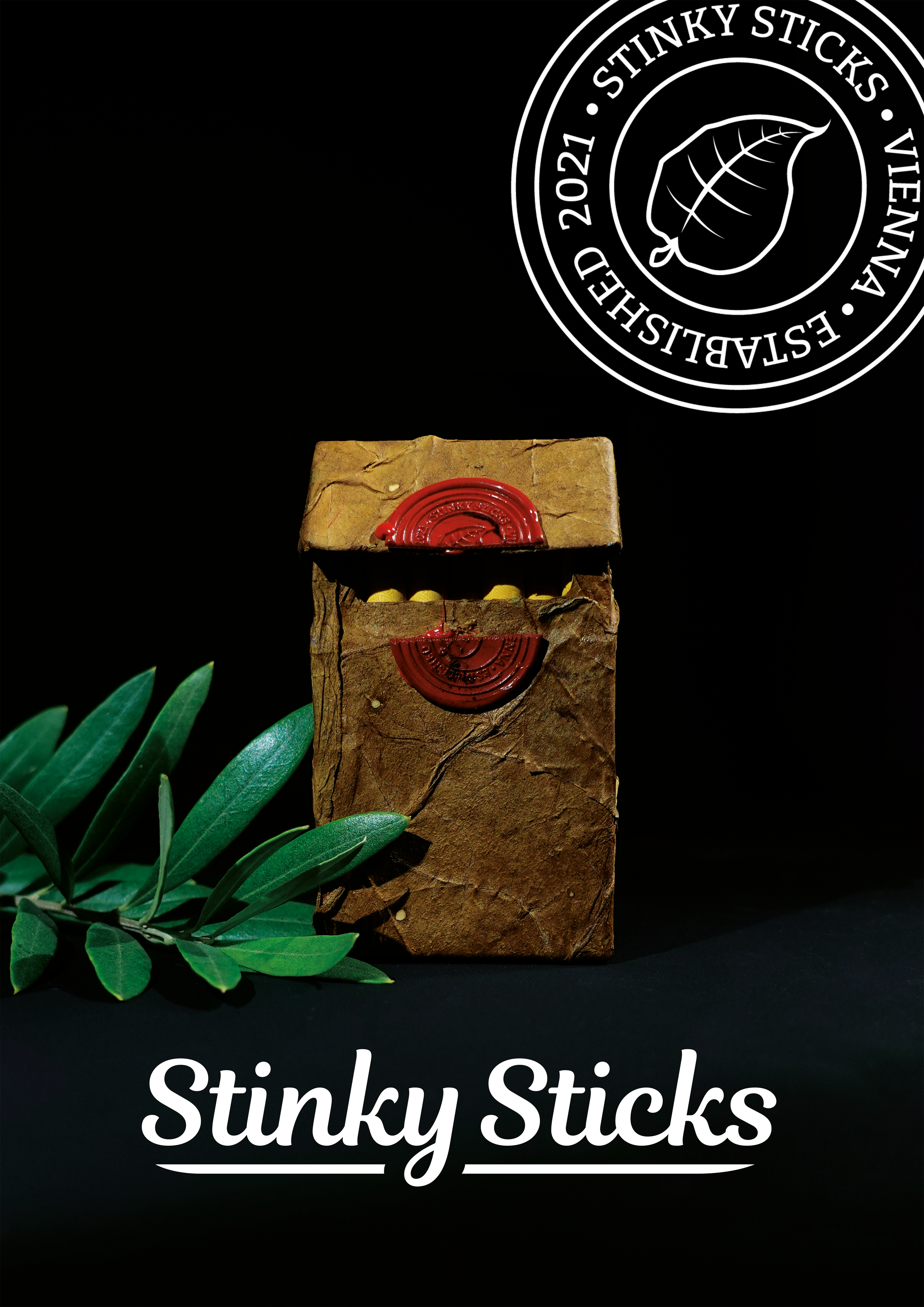 Stinky Sticks, Packaging und Branding Projekt 01
