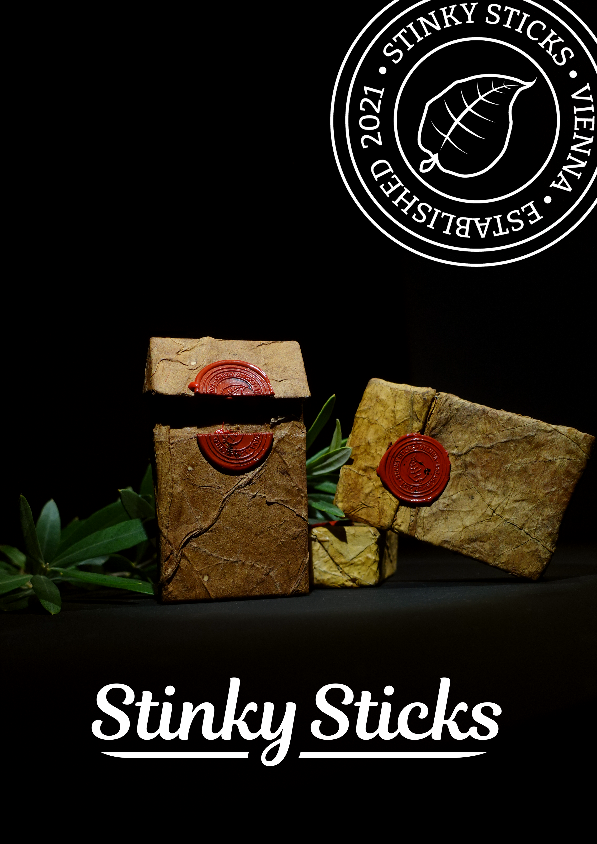 Stinky Sticks, Packaging und Branding Projekt 02