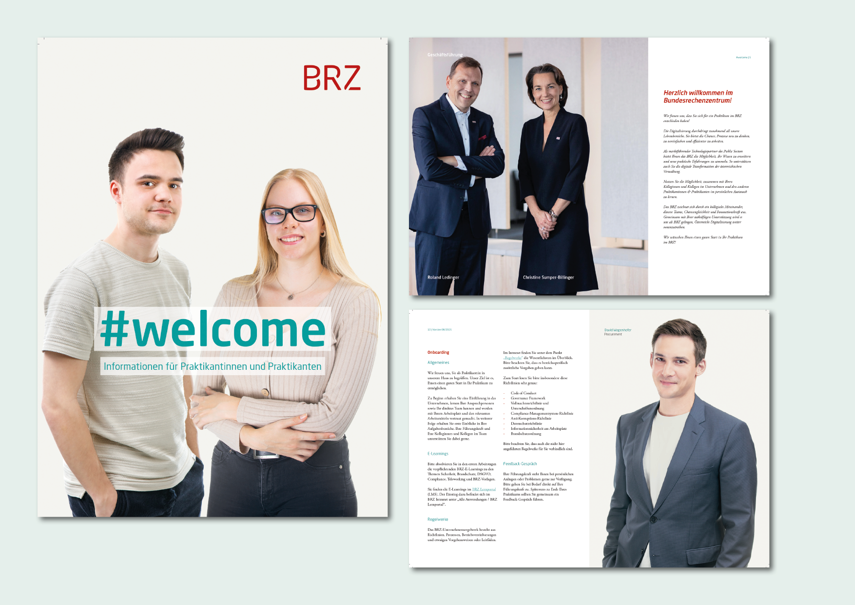 BRZ Wien #welcome Broschüre