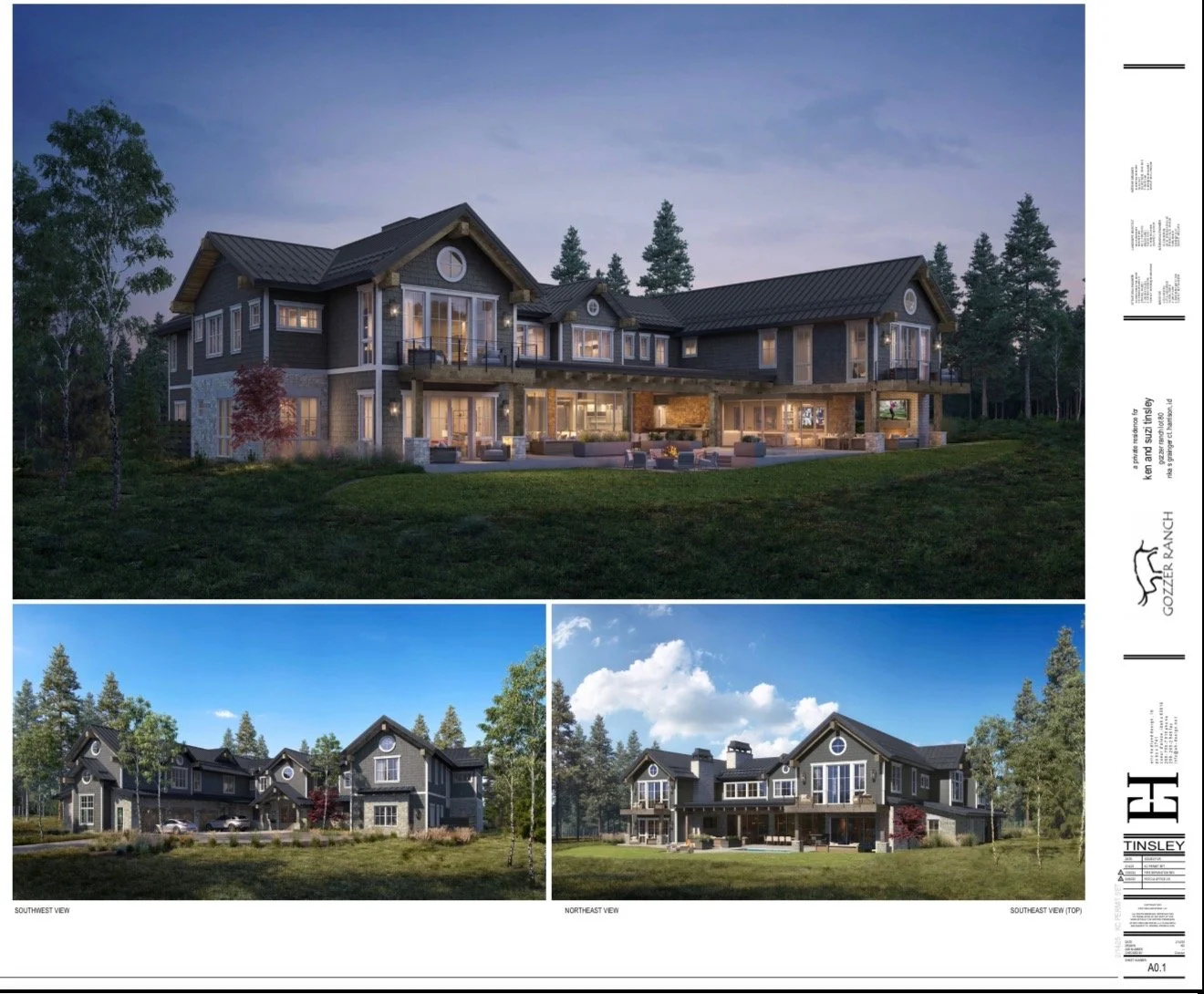 Custom Home at Gozzer Ranch