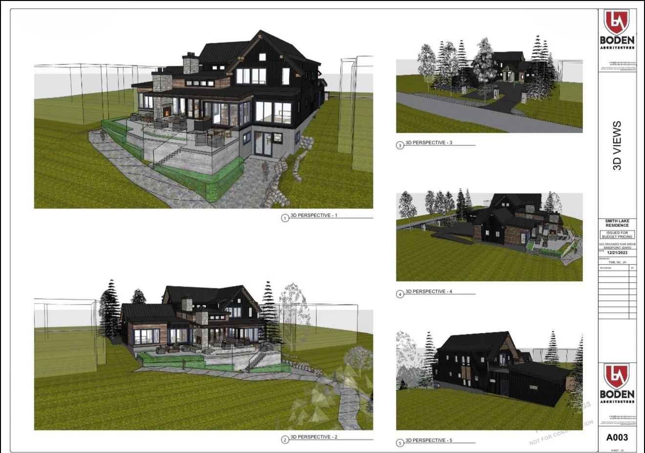 Custom Home in Sandpoint, ID