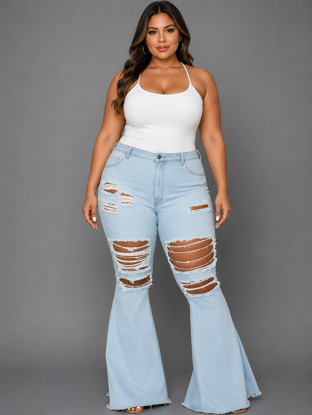 Flare Jeans Hispanic Model.png