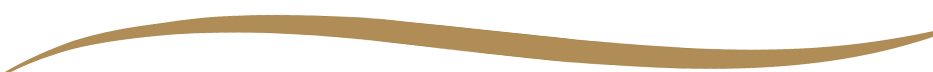 Stylized gold-colored wave design on a black background.