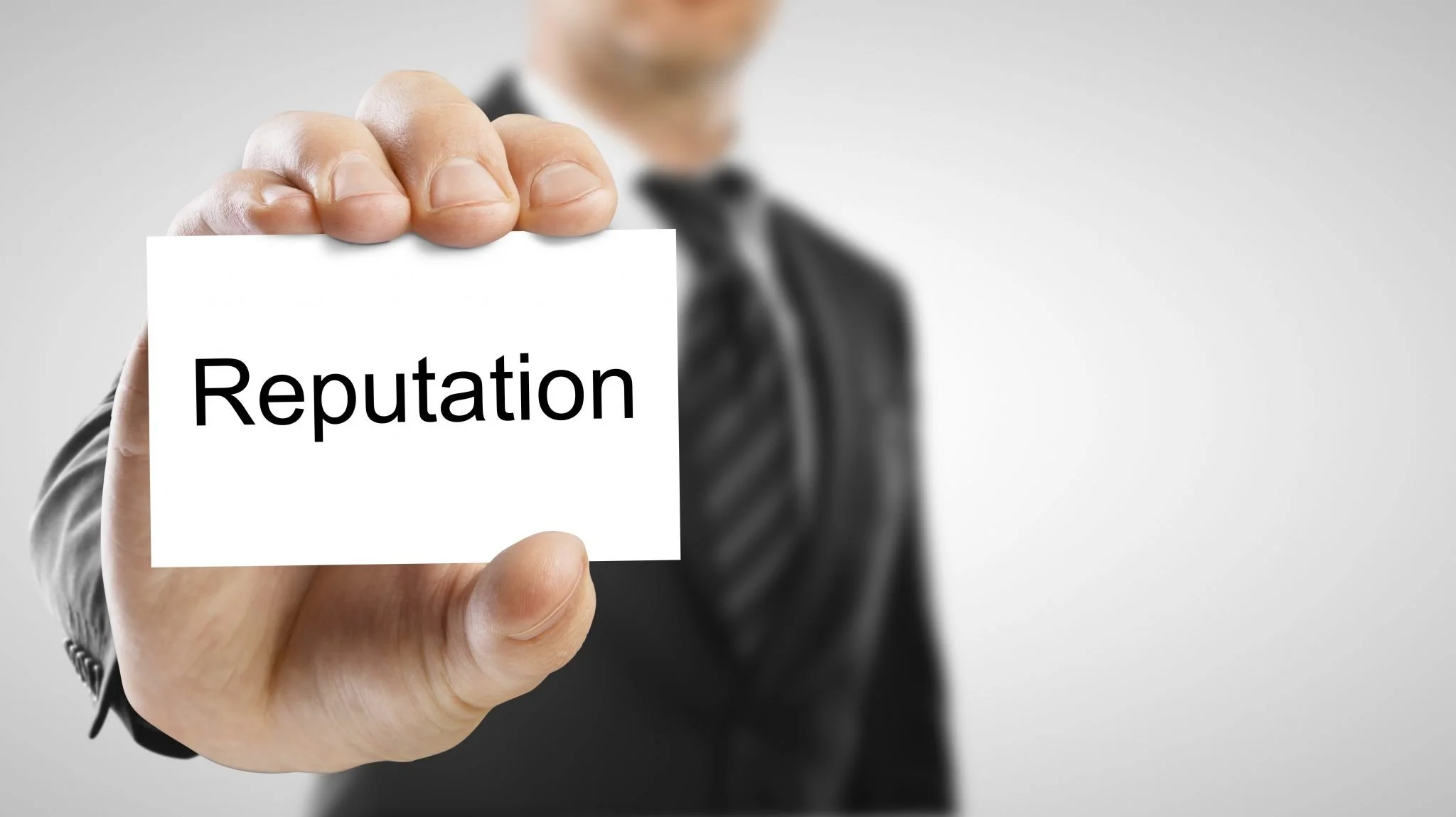 Our Behavior and Our Reputation