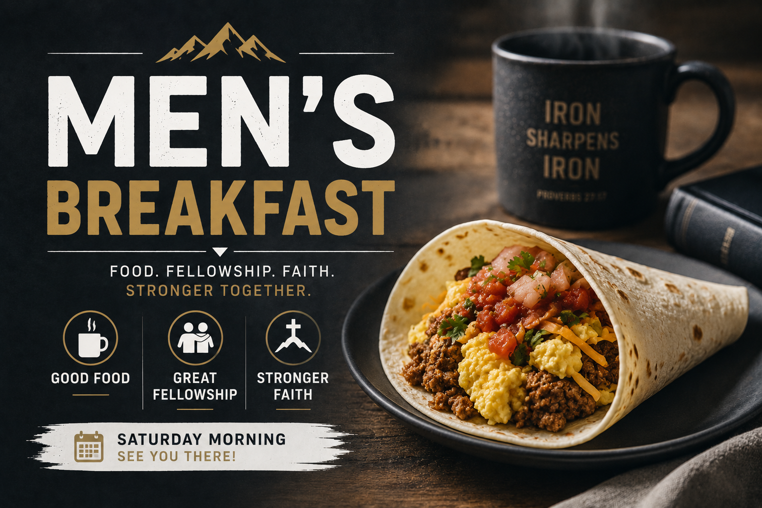 Free Men’s Breakfast (Men Only)