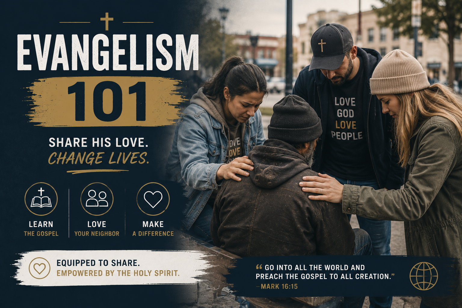 Evangelism 101: Go &amp; Make Disciples (Co-ed)