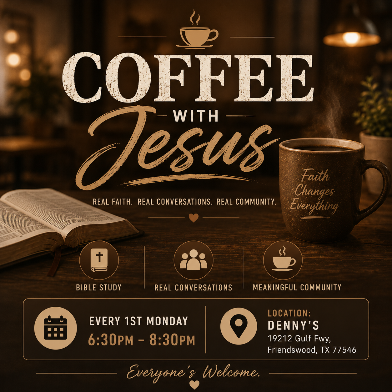 Coffee &amp; Jesus (Co-ed)