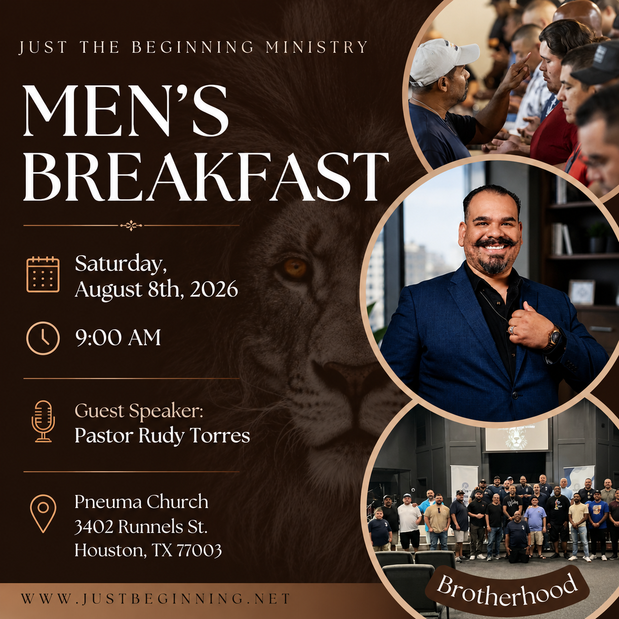 Free Men’s Breakfast (Men Only)