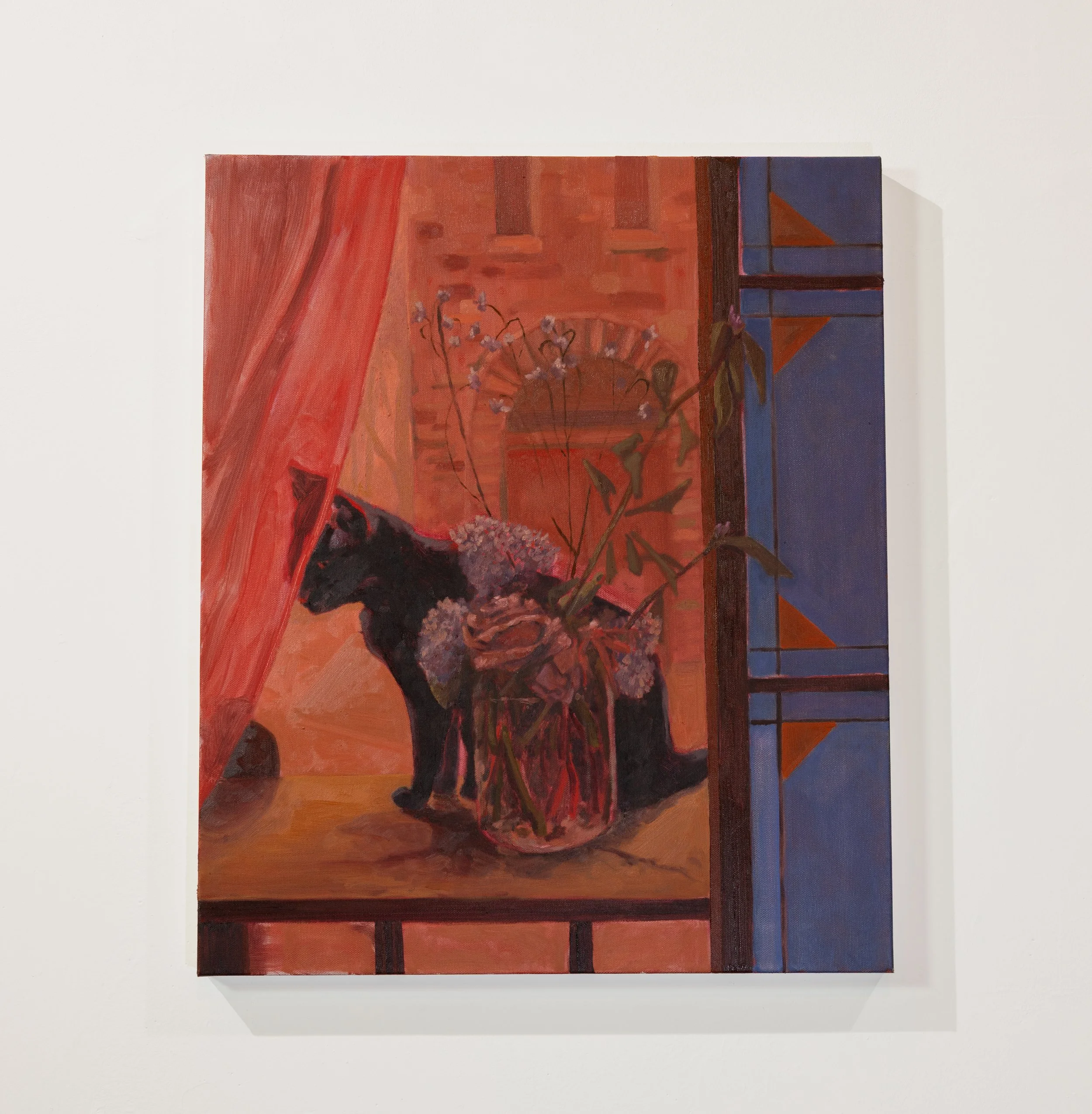 Passing Comforts, 2026, oil on canvas, 20x24 in.