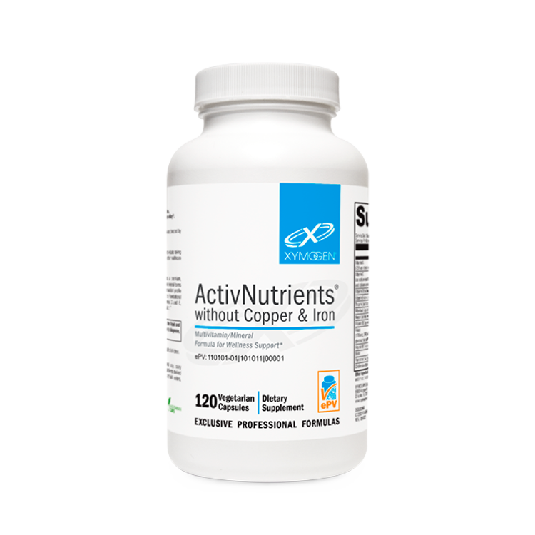 ActivNutrients® without Copper & Iron 120 Capsules