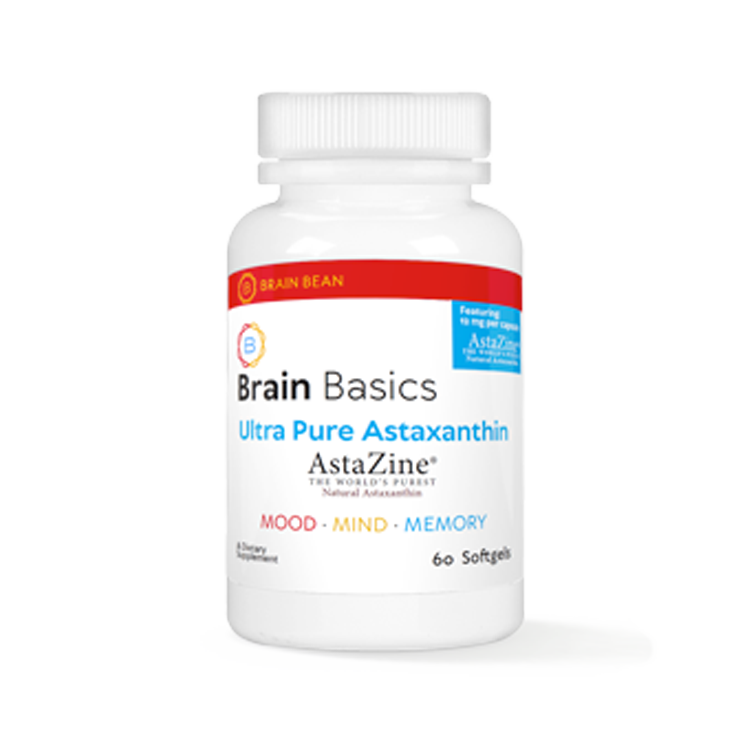 Brain Basics Ultra Pure Astaxanthin 60 Softgels