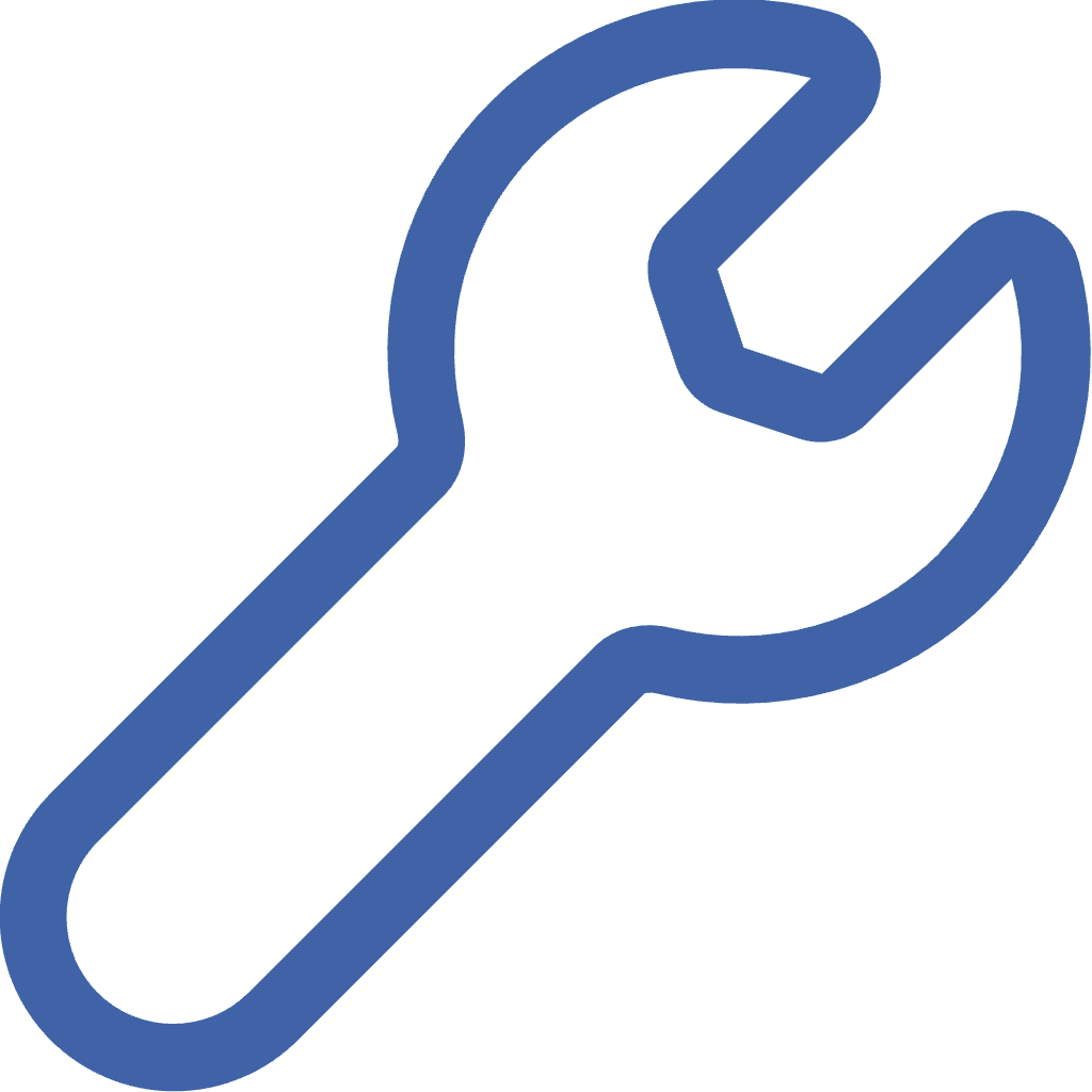Wrench tool icon