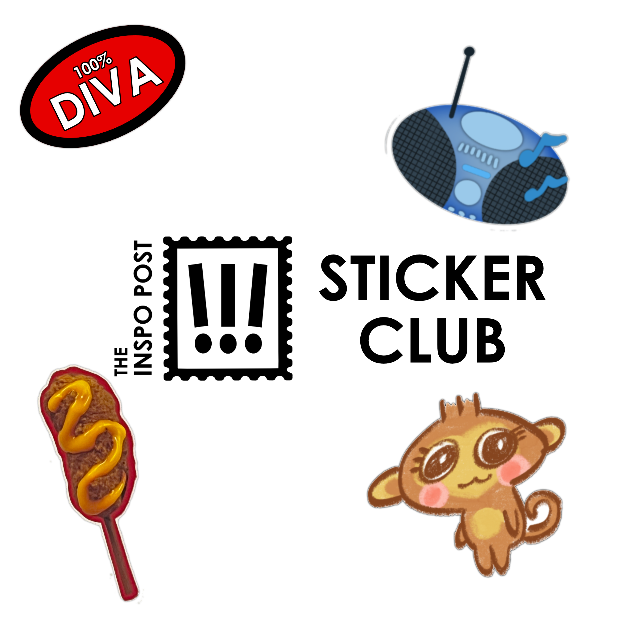 sticker tier of THE INSPO POST