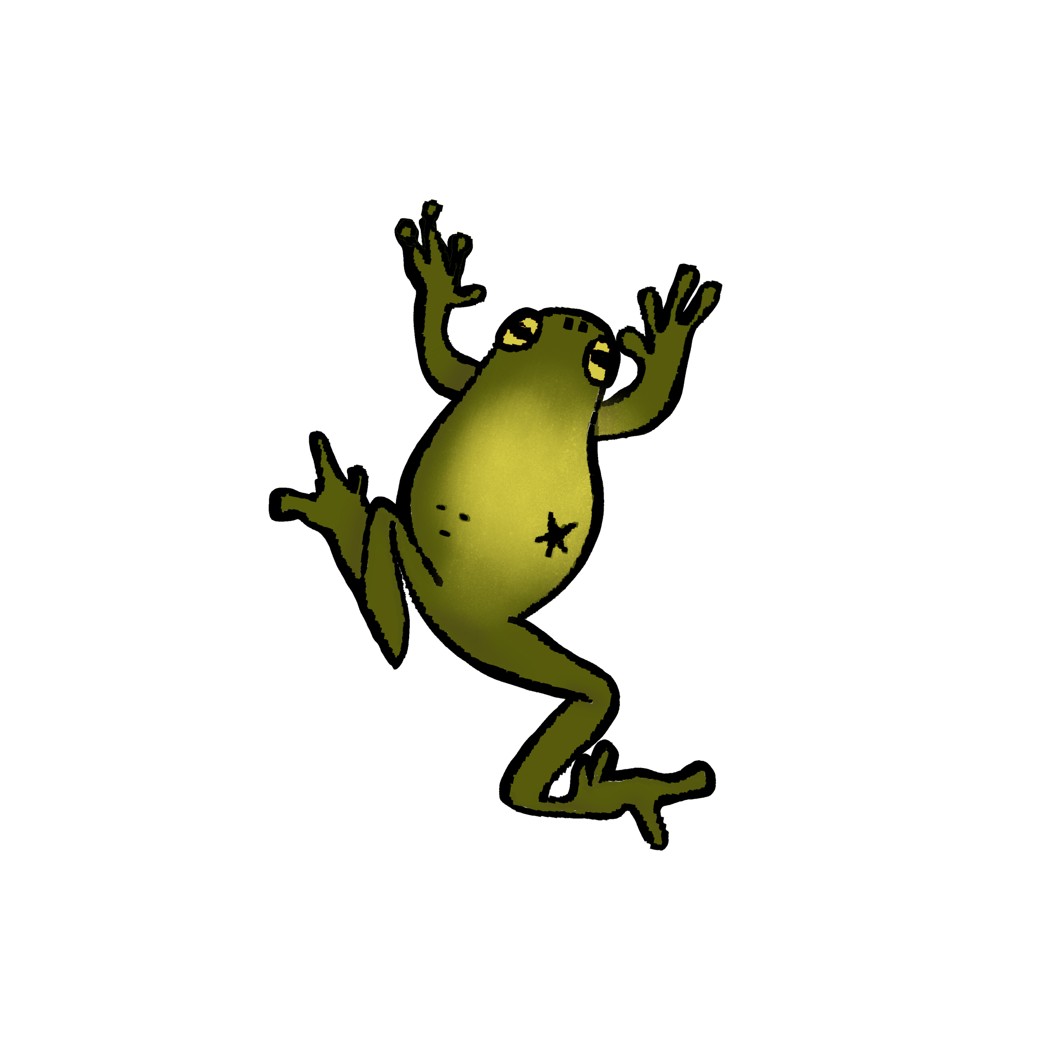 star froggy sticker