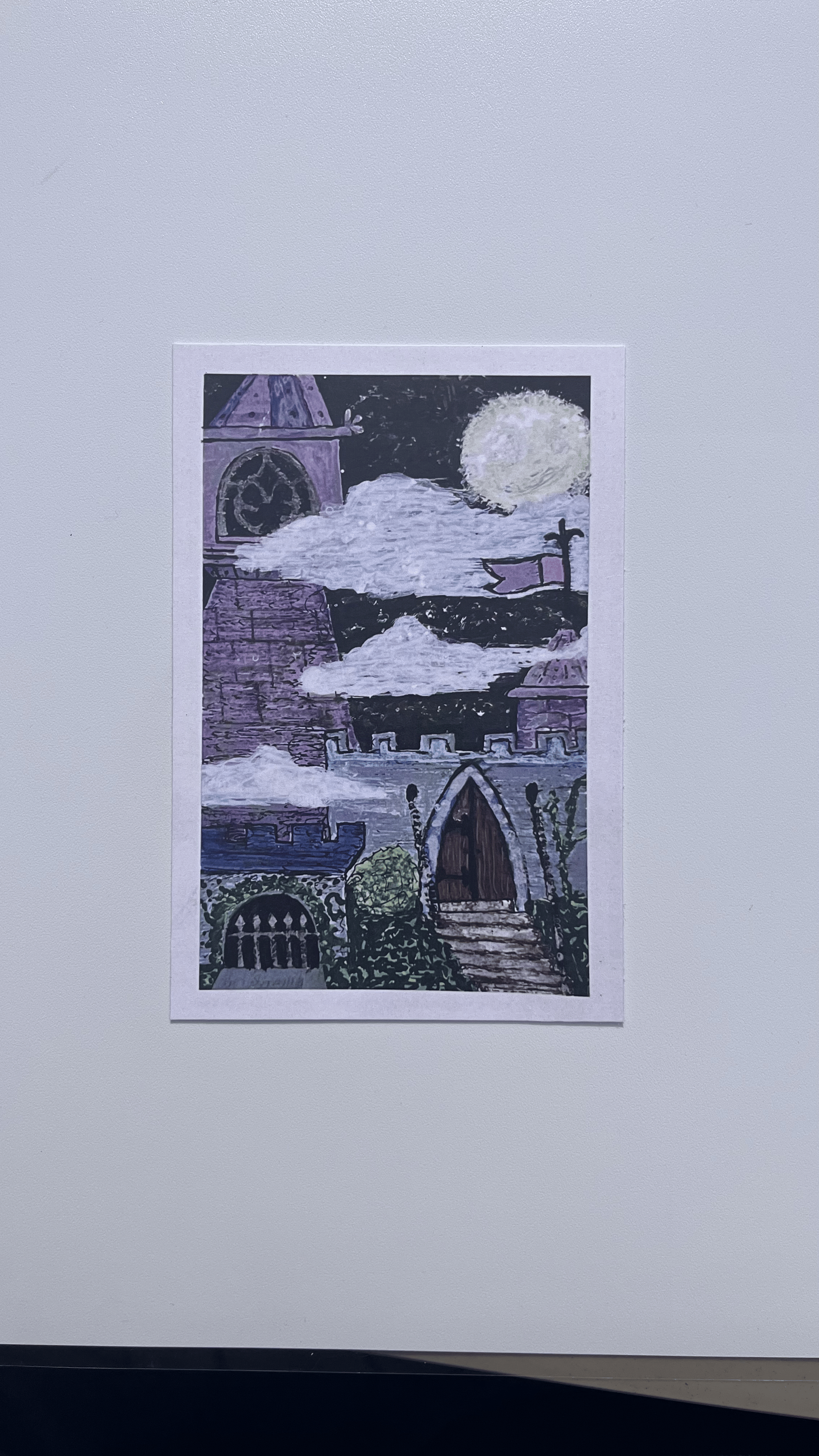 "the mystic's castle" print
