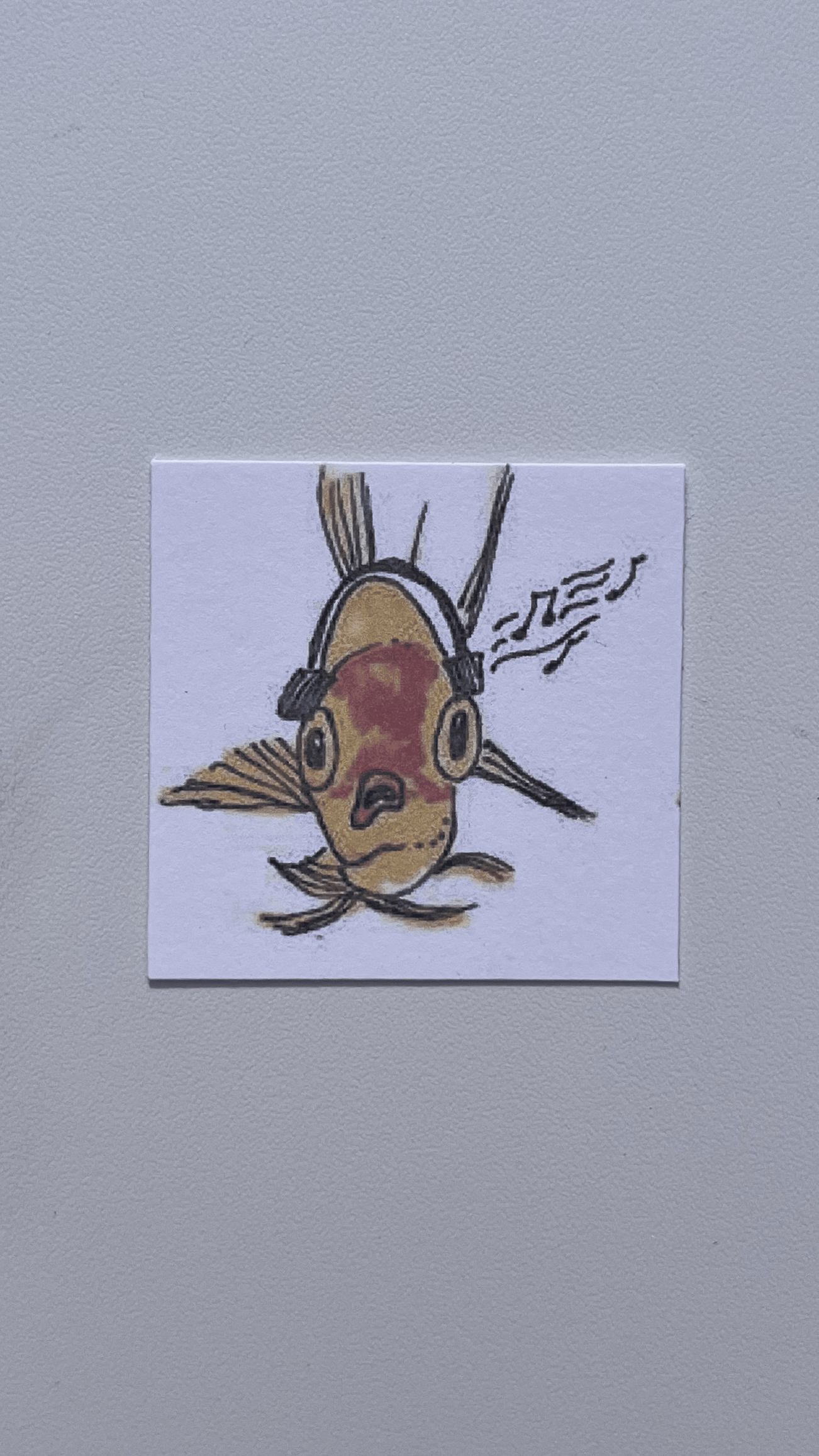 "oh, that fish jammin'!" mini print