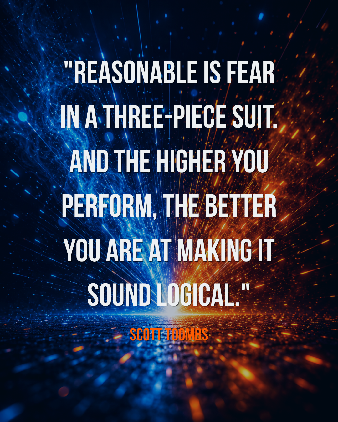 The Reasonable Lie Every High Performer Eventually Tells