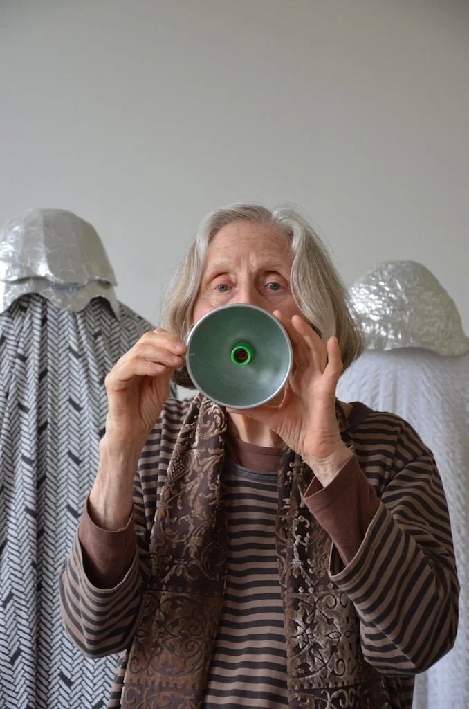 Gisela Weimann, Künstlerin und Initiatorin zahlreicher partizipativer und interdisziplinärer Kunstprojekte.