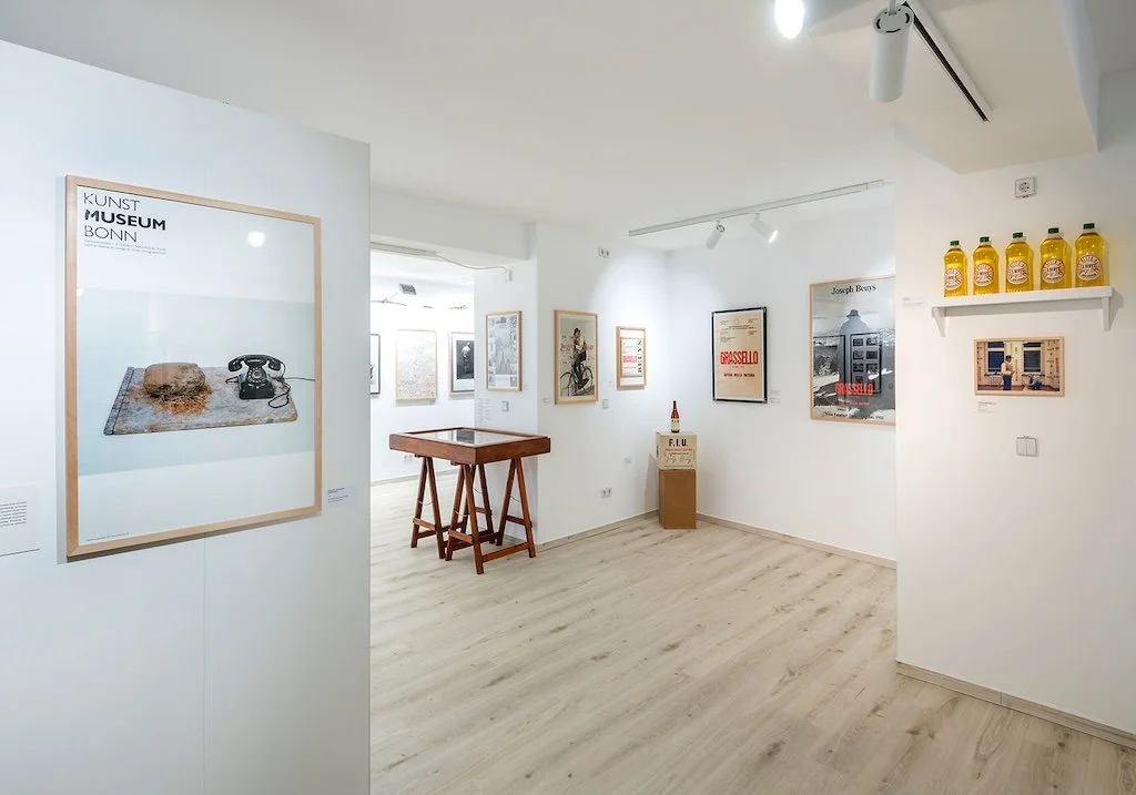 Ausstellungsansicht der Joseph-Beuys-Sammlung in der WOBAU-Galerie Magdeburg, kuratiert im Rahmen meiner Sammlungsarbeit für die CESA Collection.
