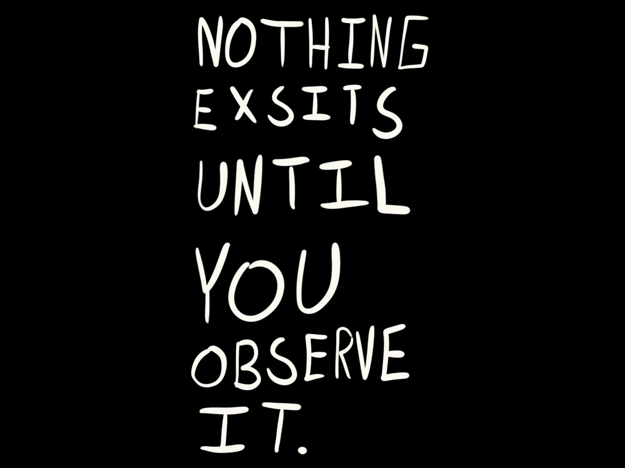 what exists?