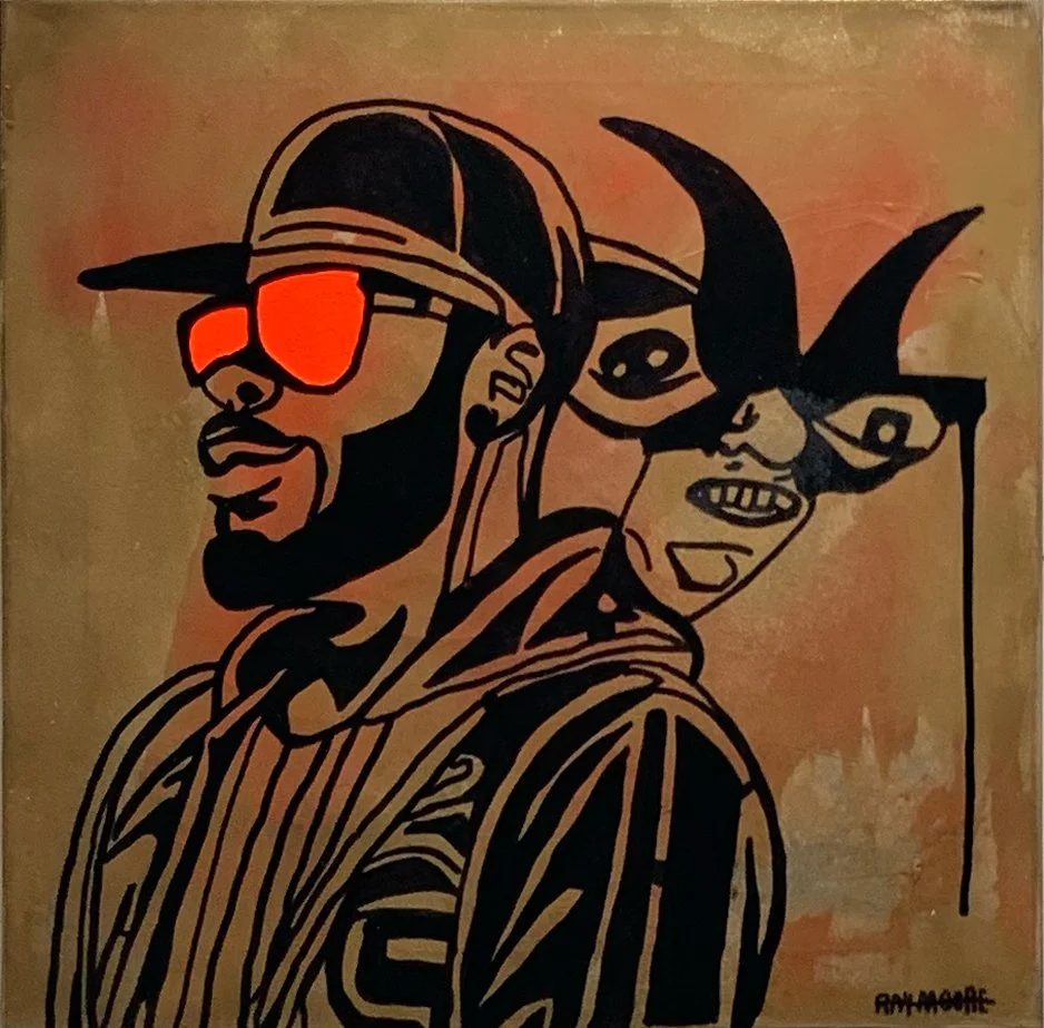 50x50cm mixed media on canvas