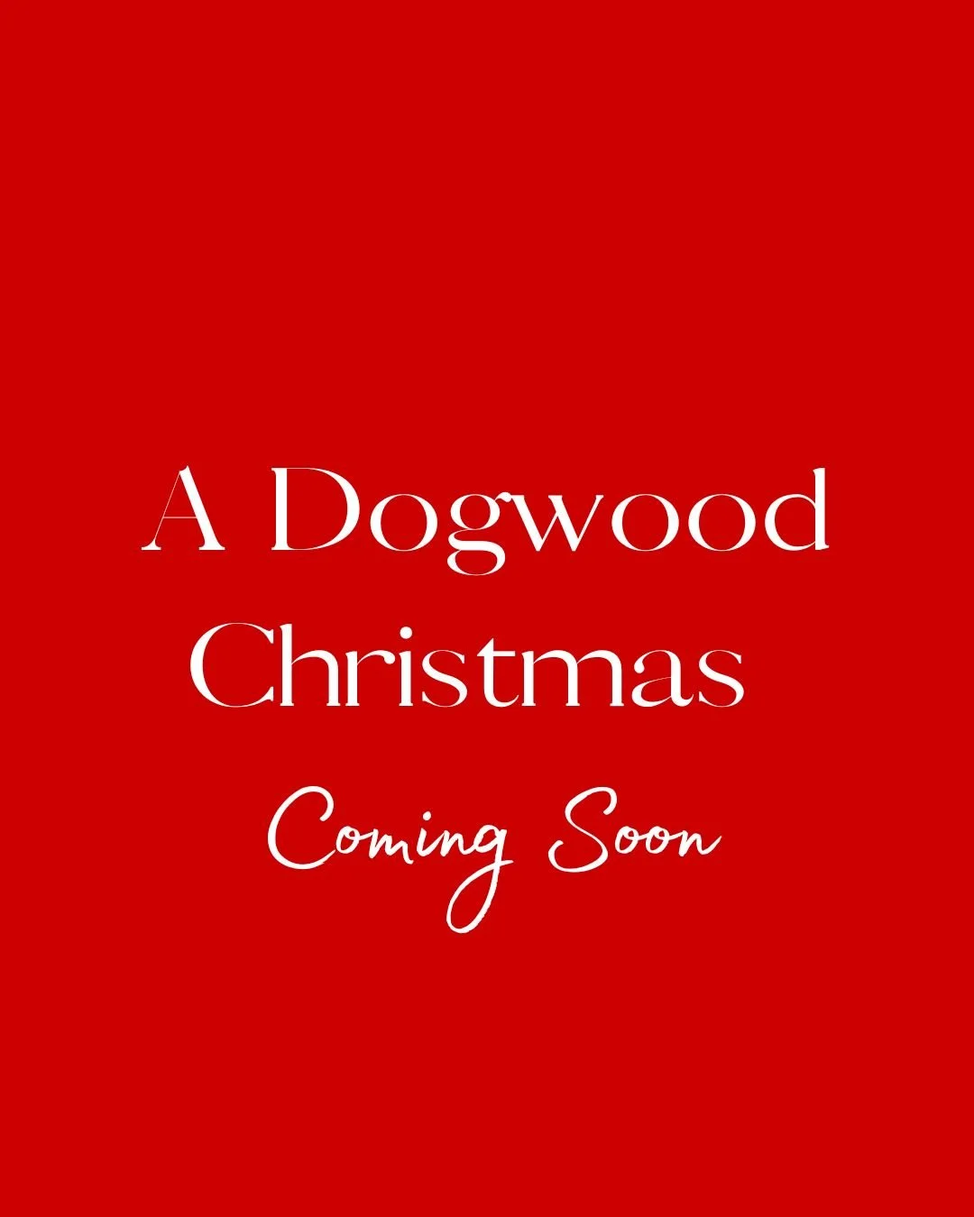 A Dogwood Christmas