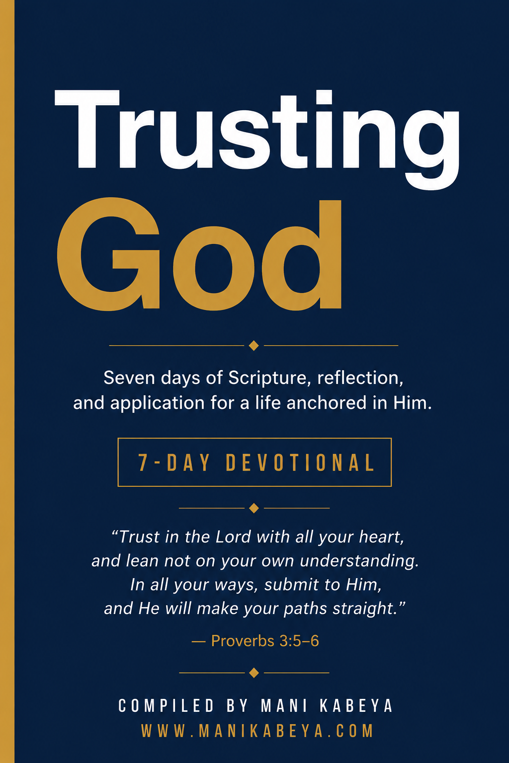 Trusting God