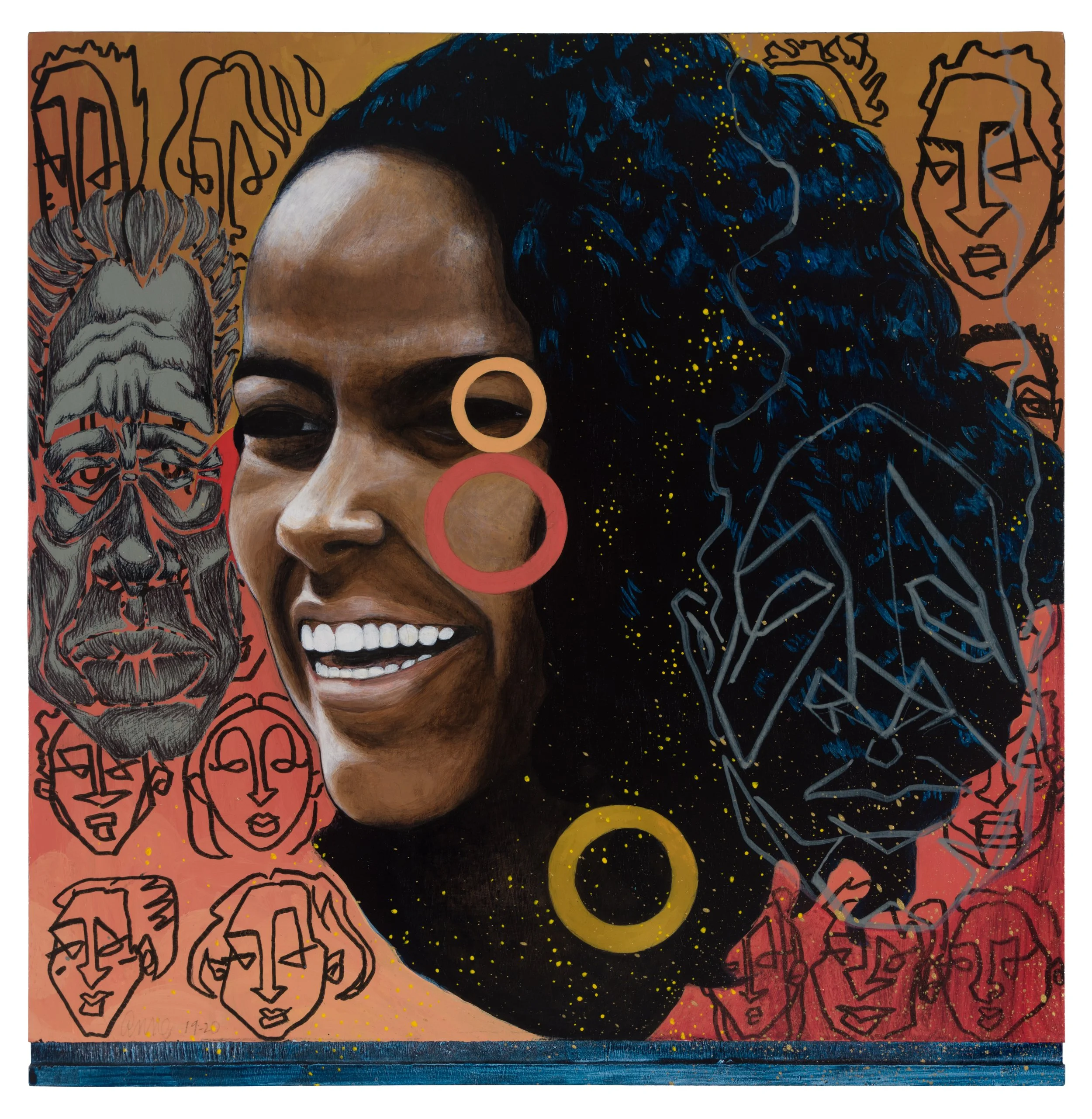 Acrylic on Wood Dec 2020