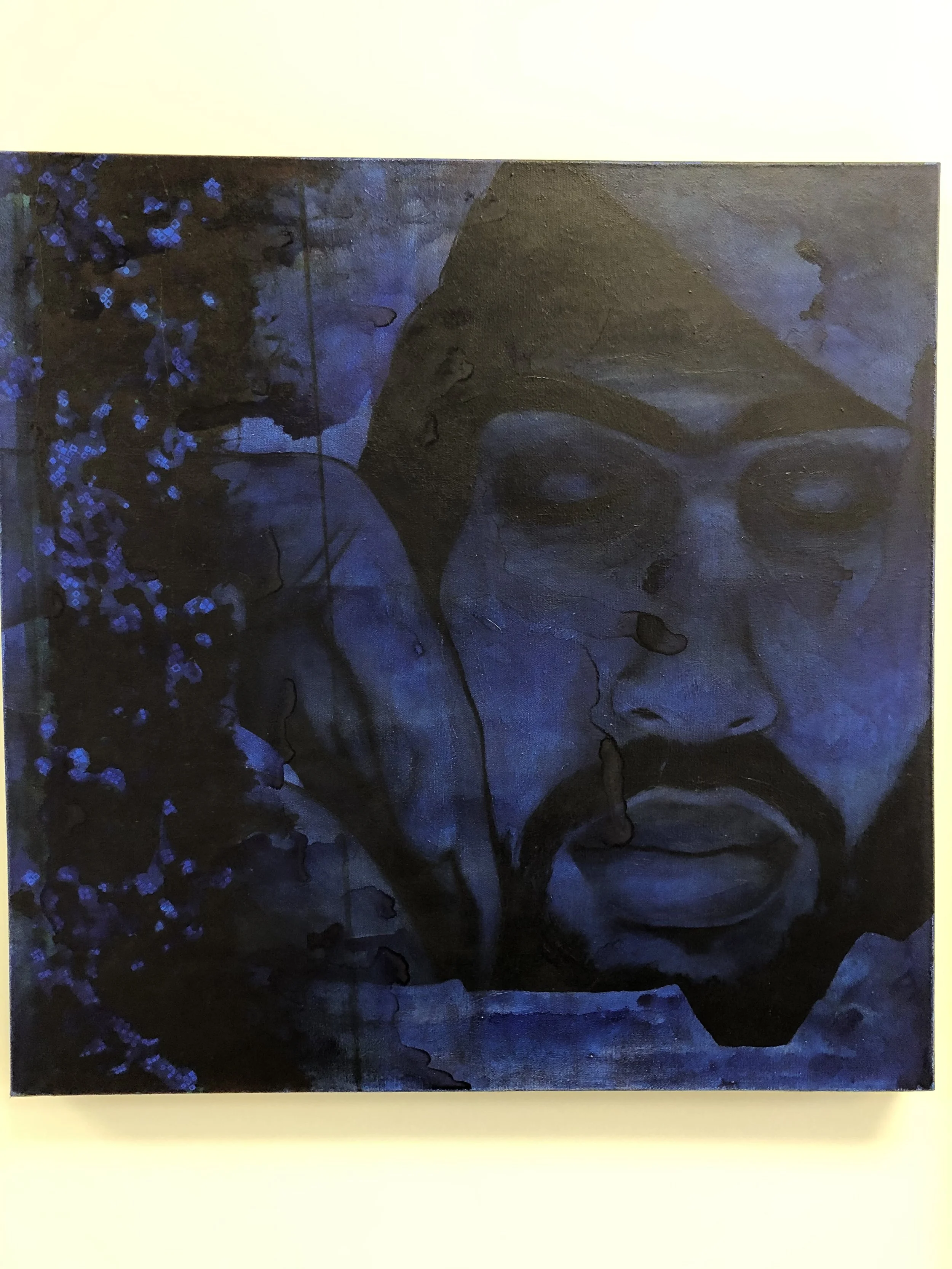Acrylic painting that changed over the years